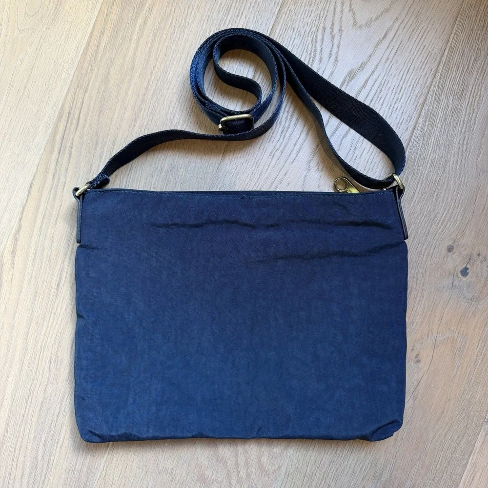 Kipling Adelaide‎ True Blue Patent Combo Crossbody Shoulder Bag HB6618-409